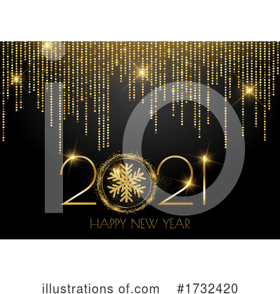 Royalty-Free (RF) New Year Clipart Illustration by KJ Pargeter - Stock Sample #1732420