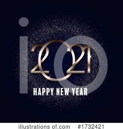 Royalty-Free (RF) New Year Clipart Illustration by KJ Pargeter - Stock Sample #1732421