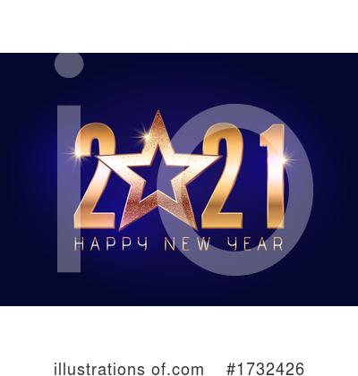 Royalty-Free (RF) New Year Clipart Illustration by KJ Pargeter - Stock Sample #1732426