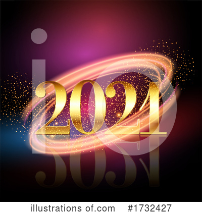 Royalty-Free (RF) New Year Clipart Illustration by KJ Pargeter - Stock Sample #1732427