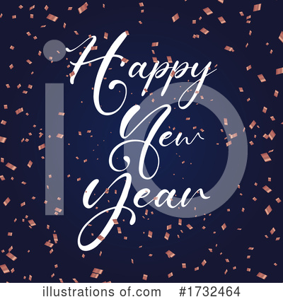 New Years Clipart #1732464 by KJ Pargeter