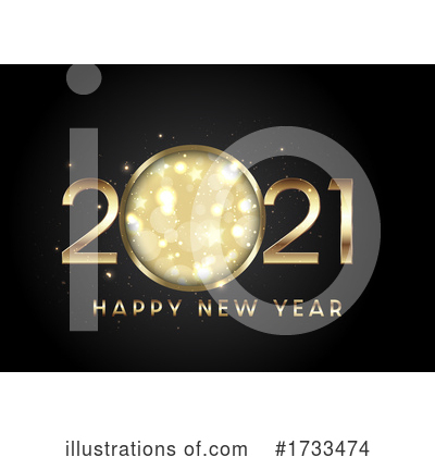 Royalty-Free (RF) New Year Clipart Illustration by KJ Pargeter - Stock Sample #1733474