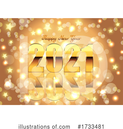 Royalty-Free (RF) New Year Clipart Illustration by KJ Pargeter - Stock Sample #1733481