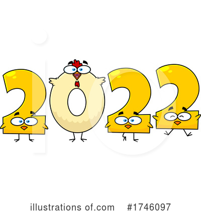 Royalty-Free (RF) New Year Clipart Illustration by Hit Toon - Stock Sample #1746097