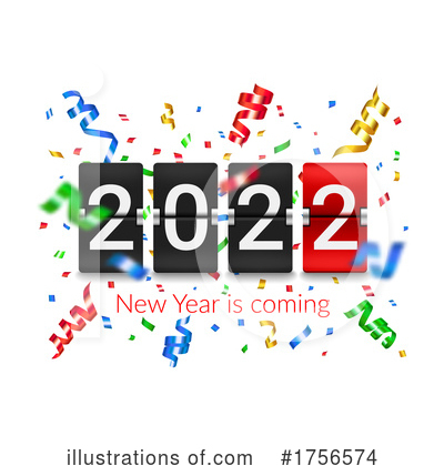 New Year Clipart #1756574 by Vector Tradition SM
