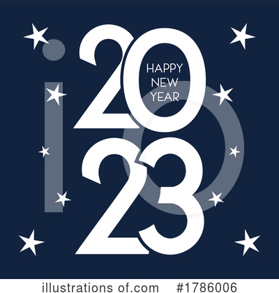 New Years Clipart #1786006 by KJ Pargeter