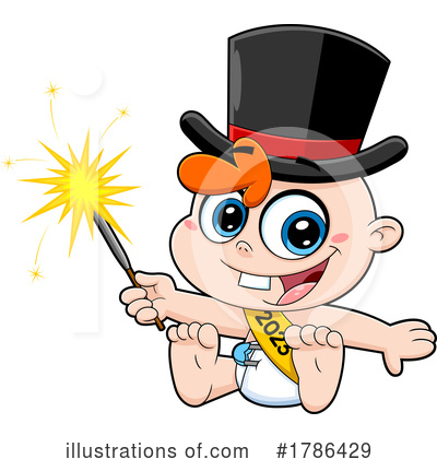 Sparklers Clipart #1786429 by Hit Toon