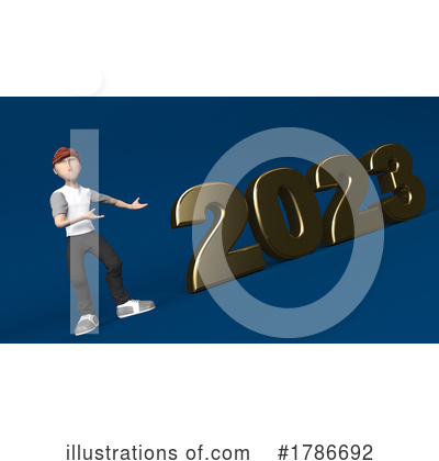 Royalty-Free (RF) New Year Clipart Illustration by KJ Pargeter - Stock Sample #1786692