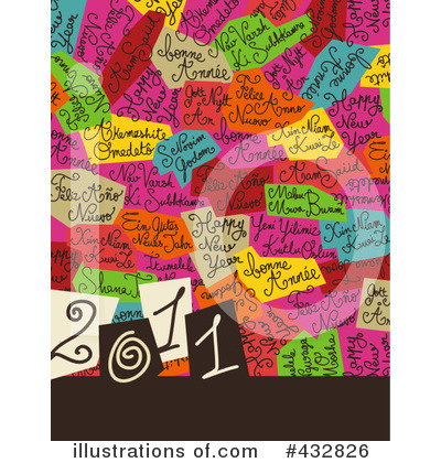 Royalty-Free (RF) New Year Clipart Illustration by NL shop - Stock Sample #432826