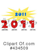 New Year Clipart #434509 by Hit Toon