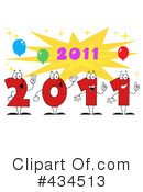 New Year Clipart #434513 by Hit Toon