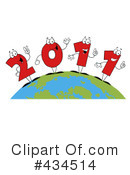 New Year Clipart #434514 by Hit Toon
