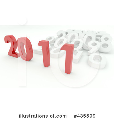 Royalty-Free (RF) New Year Clipart Illustration by KJ Pargeter - Stock Sample #435599