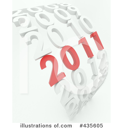Royalty-Free (RF) New Year Clipart Illustration by KJ Pargeter - Stock Sample #435605