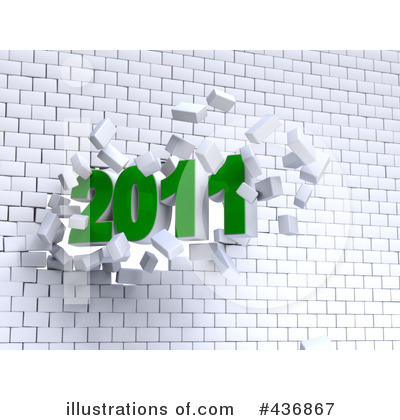 Royalty-Free (RF) New Year Clipart Illustration by chrisroll - Stock Sample #436867