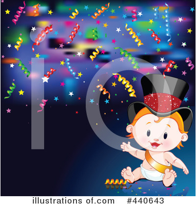 Royalty-Free (RF) New Year Clipart Illustration by Pushkin - Stock Sample #440643