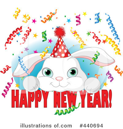 Royalty-Free (RF) New Year Clipart Illustration by Pushkin - Stock Sample #440694