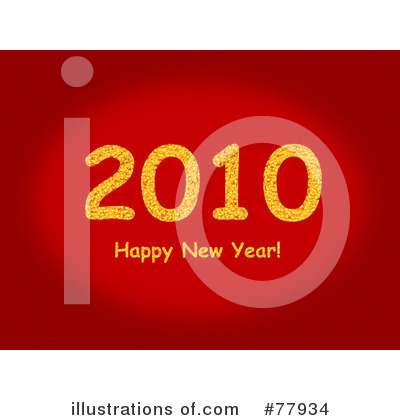 Royalty-Free (RF) New Year Clipart Illustration by oboy - Stock Sample #77934