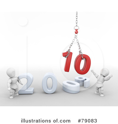Royalty-Free (RF) New Year Clipart Illustration by KJ Pargeter - Stock Sample #79083