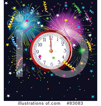 Fireworks Clipart #83083 by Pushkin