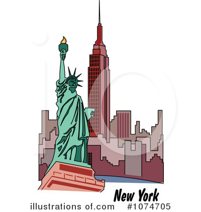 City Clipart #1074705 by Andy Nortnik