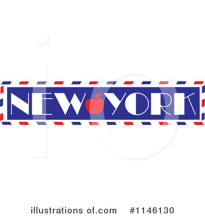 Royalty-Free (RF) New York Clipart Illustration by Maria Bell - Stock Sample #1146130