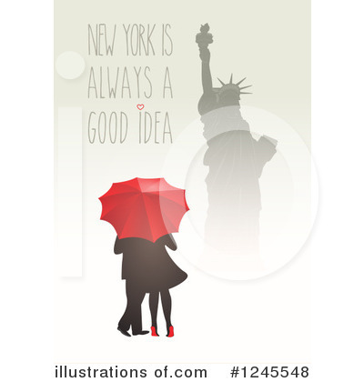 Royalty-Free (RF) New York Clipart Illustration by Eugene - Stock Sample #1245548