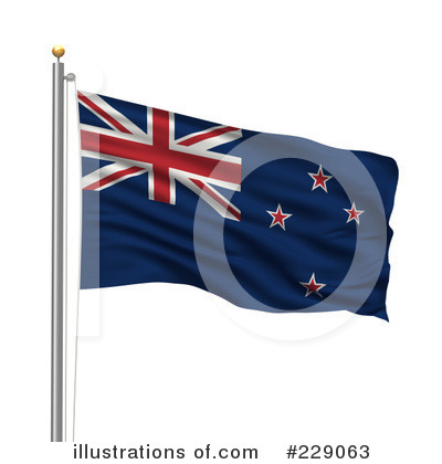 Royalty-Free (RF) New Zealand Clipart Illustration by stockillustrations - Stock Sample #229063