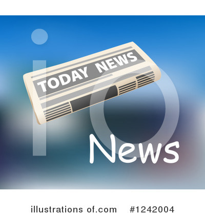 Royalty-Free (RF) News Clipart Illustration by Vector Tradition SM - Stock Sample #1242004