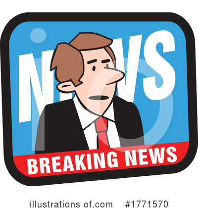 News Anchors Clipart #1771570 by Johnny Sajem