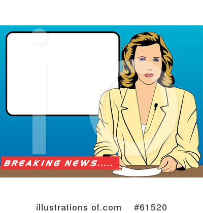 Royalty-Free (RF) News Clipart Illustration by r formidable - Stock Sample #61520