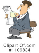 Newspaper Clipart #1109834 by djart