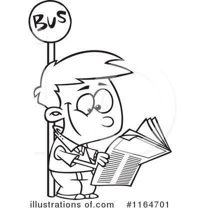 Newspaper Clipart Illustration By Toonaday