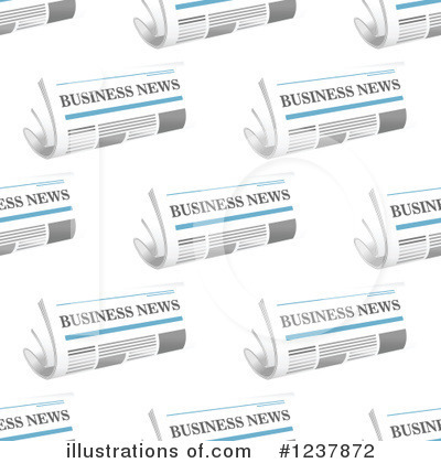 Royalty-Free (RF) Newspaper Clipart Illustration by Vector Tradition SM - Stock Sample #1237872