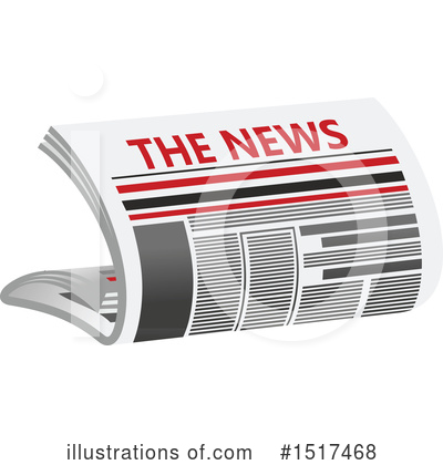 Royalty-Free (RF) Newspaper Clipart Illustration by Vector Tradition SM - Stock Sample #1517468