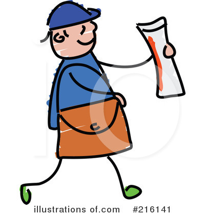 Royalty-Free (RF) Newspaper Clipart Illustration by Prawny - Stock Sample #216141