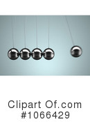 Newtons Cradle Clipart #1066429 by stockillustrations