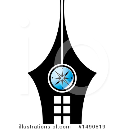 Compass Clipart #1490819 by Lal Perera