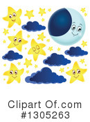Night Clipart #1305263 by visekart