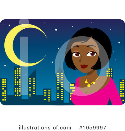 Royalty-Free (RF) Nightlife Clipart Illustration by Rosie Piter - Stock Sample #1059997