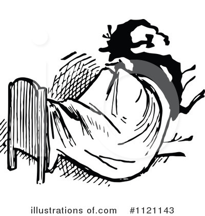 Royalty-Free (RF) Nightmare Clipart Illustration by Prawny Vintage - Stock Sample #1121143