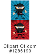 Ninja Clipart #1286199 by Hit Toon