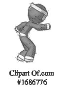 Ninja Clipart #1686776 by Leo Blanchette
