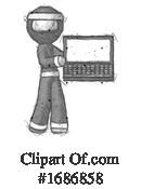 Ninja Clipart #1686858 by Leo Blanchette