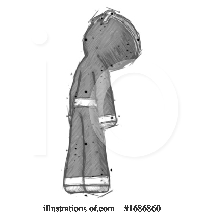 Royalty-Free (RF) Ninja Clipart Illustration by Leo Blanchette - Stock Sample #1686860