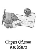 Ninja Clipart #1686872 by Leo Blanchette
