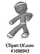 Ninja Clipart #1686945 by Leo Blanchette