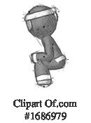 Ninja Clipart #1686979 by Leo Blanchette