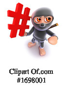 Ninja Clipart #1698001 by Steve Young