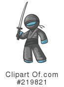 Ninja Clipart #219821 by Leo Blanchette